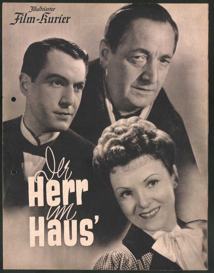 Filmprogramm IFK Nr. 3115, Der Herr im Haus, Hans Moser